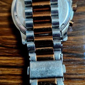 Michael Kors Two Tone Watch - Unisex
